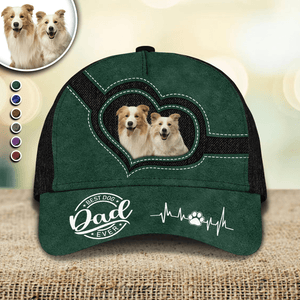 GeckoCustom Custom Photo Best Dog, Cat Ever Dog, Cat Classic Cap HA75 890680 Polyester