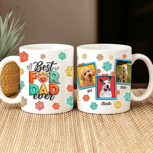 GeckoCustom Custom Photo Best Dog Cat Mom Dad Ever With 3D Inflated Pet Mug TA29 890030