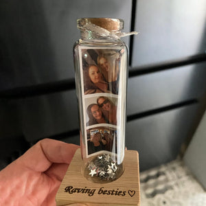 GeckoCustom Custom Photo Best Friend Bestie Message In A Bottle K228 890019