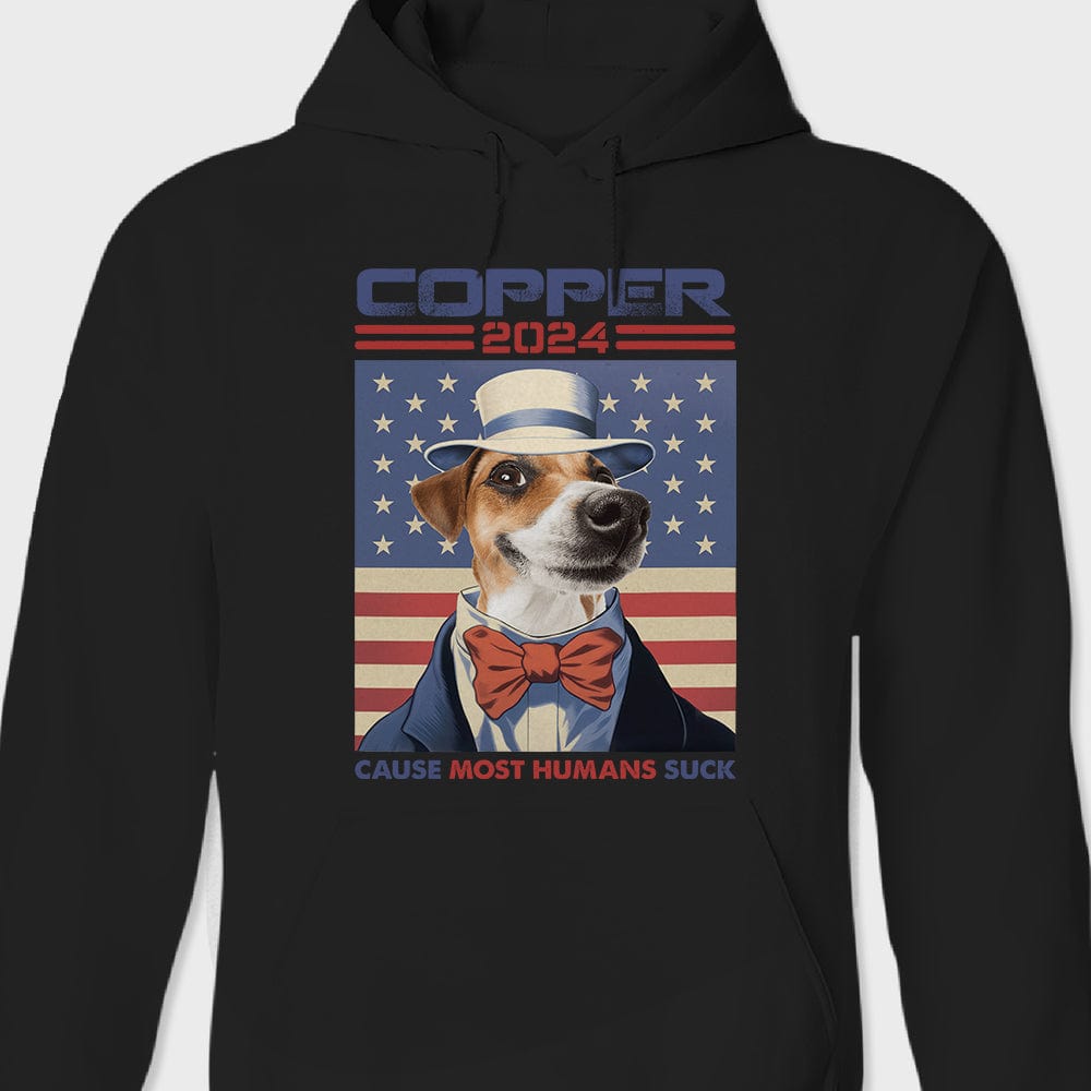 GeckoCustom Custom Photo Cause Most Human Suck Dog Shirt K228 890499