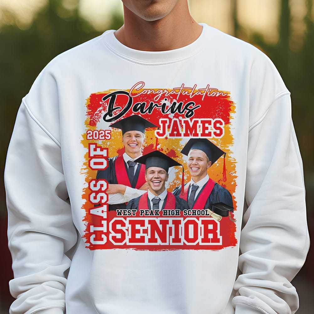 GeckoCustom Custom Photo Class Of 2024 Graduation Shirt N304 890095