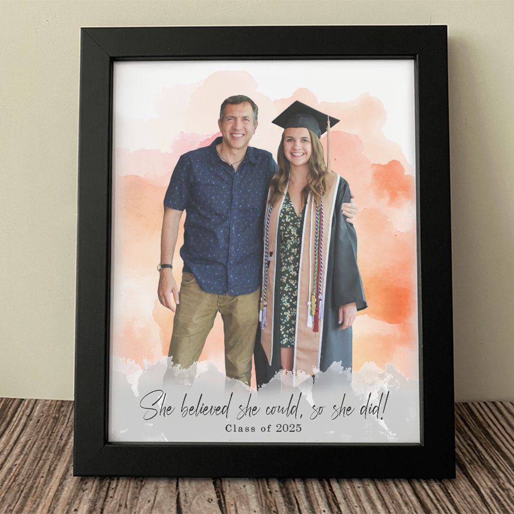 GeckoCustom Custom Photo Class Of Graduation Gift Picture Frame T368 890046 8"x10"