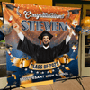 GeckoCustom Custom Photo Congrats Class Of 2025 Graduation Backdrop N369 890318 5'x4'