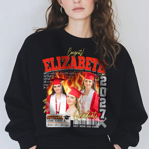 GeckoCustom Custom Photo Congrats Graduation Shirt TA29 890267