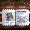 GeckoCustom Custom Photo Dear Husband Your Hard Work Doesn't Go Unnoticed Mug N304 890135