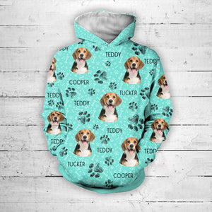 GeckoCustom Custom Photo Dog 3D Hoodie T286 HN590