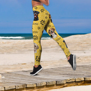 GeckoCustom Custom Photo Dog Cat 3D Legging T286 HN590