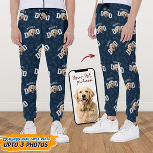 GeckoCustom Custom Photo Dog Cat Dog Mom Sweatpants TA29 888807