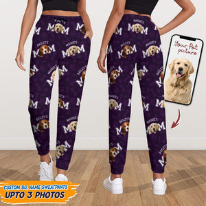 GeckoCustom Custom Photo Dog Cat Dog Mom Sweatpants TA29 888807