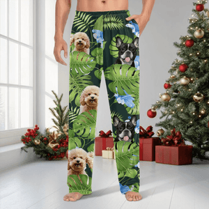 GeckoCustom Custom Photo Dog, Cat, Family Pants Christmas Gift TA29 HA75 888575