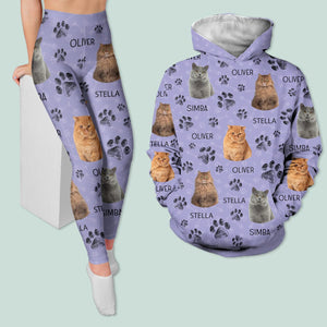 GeckoCustom Custom Photo Dog Cat For Pet Lover Hoodie Set T286 HN590