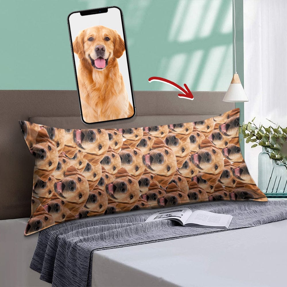 GeckoCustom Custom Photo Dog Cat Rectangle Pillow Case TA29 890397