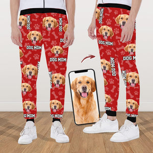 GeckoCustom Custom Photo Dog Cat With Paw Sweatpants TA29 888861