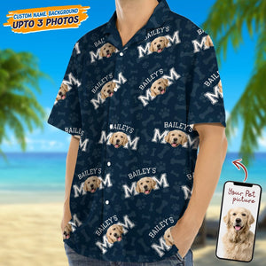 GeckoCustom Custom Photo Dog Dad Dog Mom Hawaii Shirt N304 889268