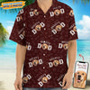 GeckoCustom Custom Photo Dog Dad Dog Mom Hawaii Shirt N304 889268