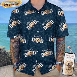 GeckoCustom Custom Photo Dog Dad Dog Mom Hawaii Shirt N304 889268