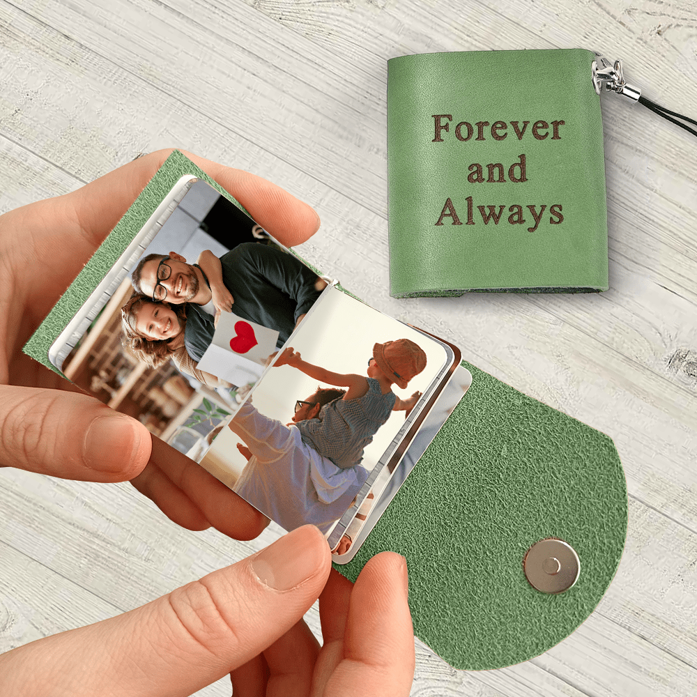 GeckoCustom Custom Photo Father's Day Photobook Keychain TA29 890631