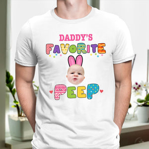 GeckoCustom Custom Photo Favorite Peep For Easter Day Shirt TH10 892317