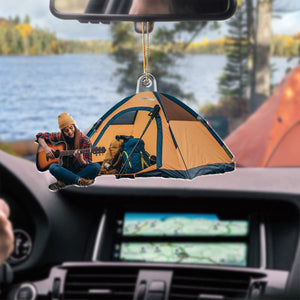 GeckoCustom Custom Photo For Camping Lovers Acrylic Ornament N304 889752