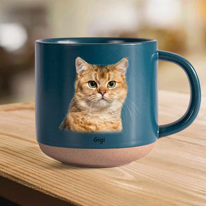 GeckoCustom Custom Photo For Cat Lover Pottery Mug TH10 892083 12oz