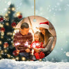 GeckoCustom Custom Photo For Christmas Ceramic Ornament TH10 891369