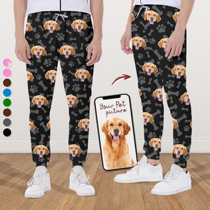 GeckoCustom Custom Photo For Dog Cat Lover Sweatpants TA29 888745 For Man / XS