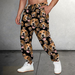 GeckoCustom Custom Photo For Dog Lover Sweatpants TA29 889490