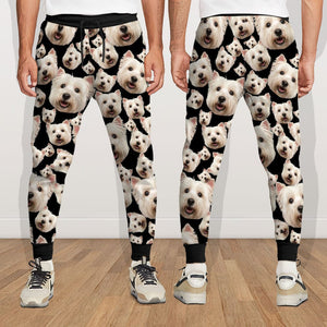 GeckoCustom Custom Photo For Dog Lovers Sweatpants TA29 889584