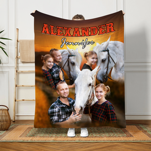 GeckoCustom Custom Photo For Famer Blanket T286 890043