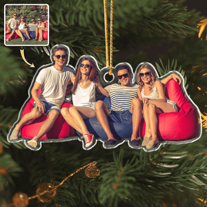 GeckoCustom Custom Photo Friend Acrylic Ornament HA75 891050