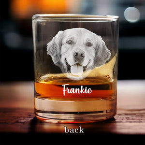 GeckoCustom Custom Photo From The Reasons You Drink Dog Lover Rock Glass DM01 890933