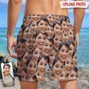 GeckoCustom Custom Photo Full Face Beach Short N304 889317