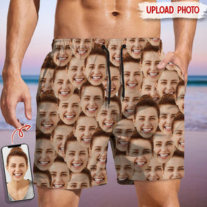 GeckoCustom Custom Photo Full Face Beach Short N304 889317