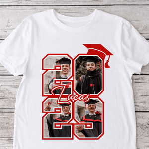 GeckoCustom Custom Photo Graduation 2025 Bright Shirt Graduation Gift HA75 891920