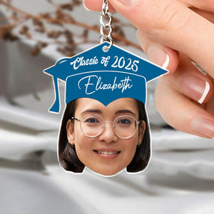 GeckoCustom Custom Photo Graduation Acrylic Keychain TA29 889024