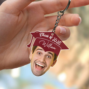 GeckoCustom Custom Photo Graduation Acrylic Keychain TA29 889024