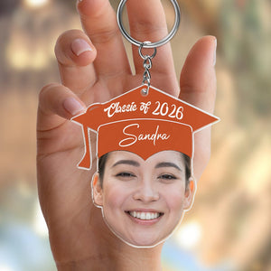 GeckoCustom Custom Photo Graduation Acrylic Keychain TA29 889024