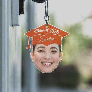 GeckoCustom Custom Photo Graduation Acrylic Keychain TA29 889024