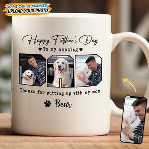 GeckoCustom Custom Photo Happy Father's Day To My Amazing Dad Mug K228 889256