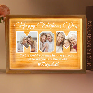 GeckoCustom Custom Photo Happy Mother's Day Light Box TA29 890285 5.91 x 8.27