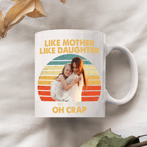 GeckoCustom Custom Photo Happy Mother's Day Like Mother Like Son Family Mug T286 890426