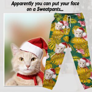 GeckoCustom Custom Photo Hawaii Pattern Pet Sweatpants TA29 890023