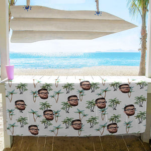 GeckoCustom Custom Photo Hawaiian Vacation Style Beach Towel N304 890667 30"x60"