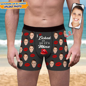 GeckoCustom Custom Photo I Licked It Boxer Briefs N304 889479