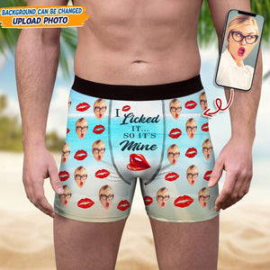 GeckoCustom Custom Photo I Licked It Boxer Briefs N304 889479