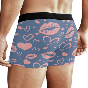 GeckoCustom Custom Photo I Licked It So It's Mine Man's Boxer Gift For Husband, Boyfriend CH07 895218