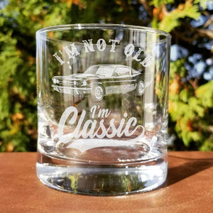 GeckoCustom Custom Photo I'm Not Old I'm Classic Rock Glass TH10 891013 10.5oz