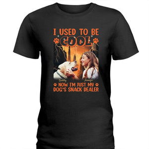 GeckoCustom Custom Photo I Used To Be Cool Snack Dealer Dog Shirt 890435