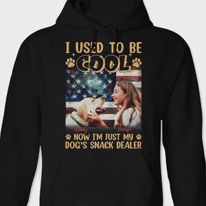 GeckoCustom Custom Photo I Used To Be Cool Snack Dealer Dog Shirt 890435