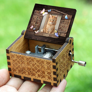 GeckoCustom Custom Photo If Love Could Have Saved You Dog Cat Memorial Music Box HO82 893502